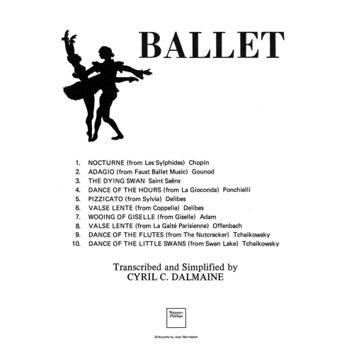 Ballet - Silhouette Series - Cyril Dalmaine