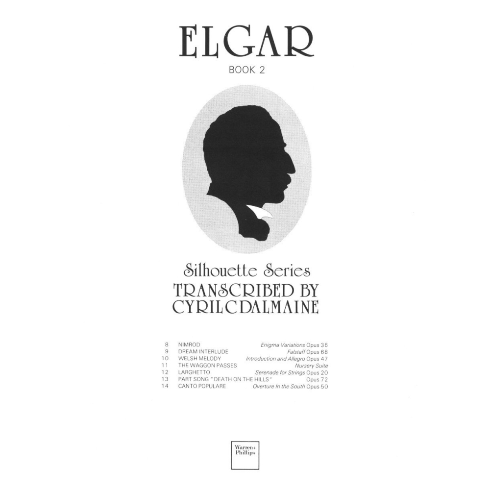 Elgar - Book 2 - Silhouette Series - Dalmaine, Cyril