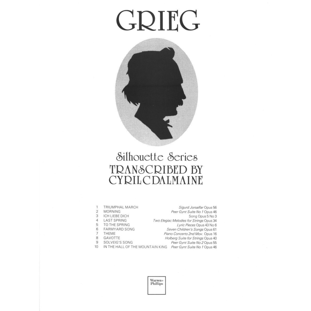 Grieg - Silhouette Series - Dalmaine, Cyril