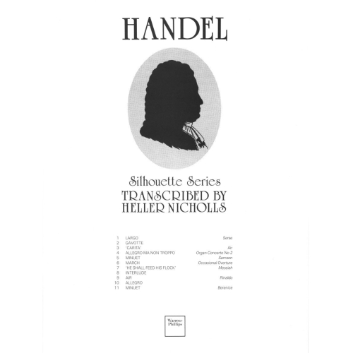 Handel - Silhouette Series - Nicholls, Heller