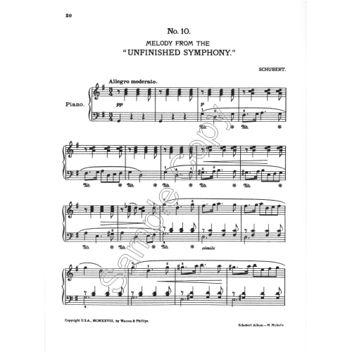 Schubert - Silhouette Series - Nicholls, Heller