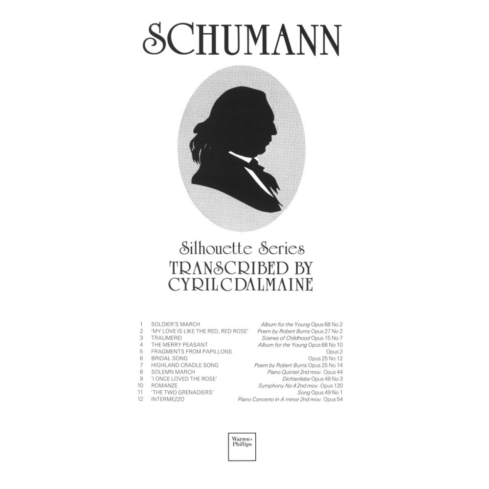 Schumann - Silhouette Series - Dalmaine, Cyril