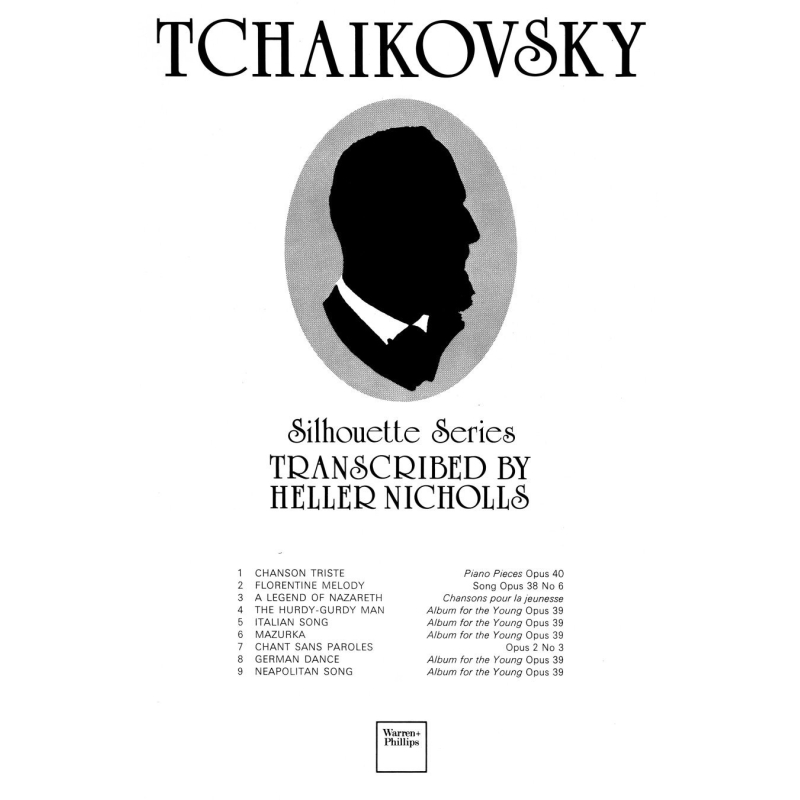 Tchaikovsky - Silhouette Series - Nicholls, Heller