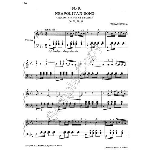 Tchaikovsky - Silhouette Series - Nicholls, Heller