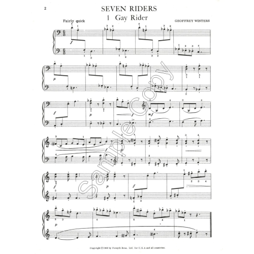 Seven Riders - Winters, Geoffrey