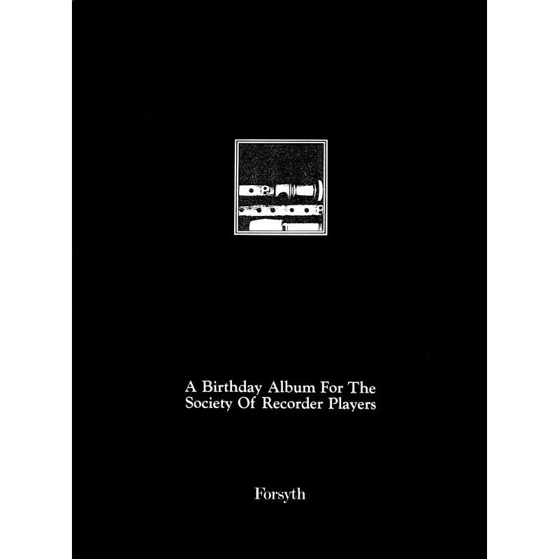Society of Recorder Players Birthday Album - Various