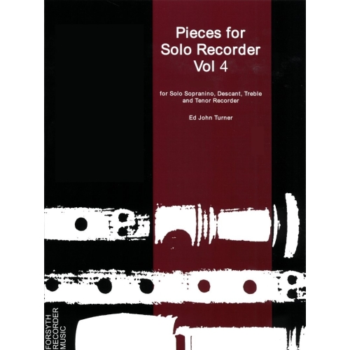 Vol.4 Pieces for Solo Recorder - Various