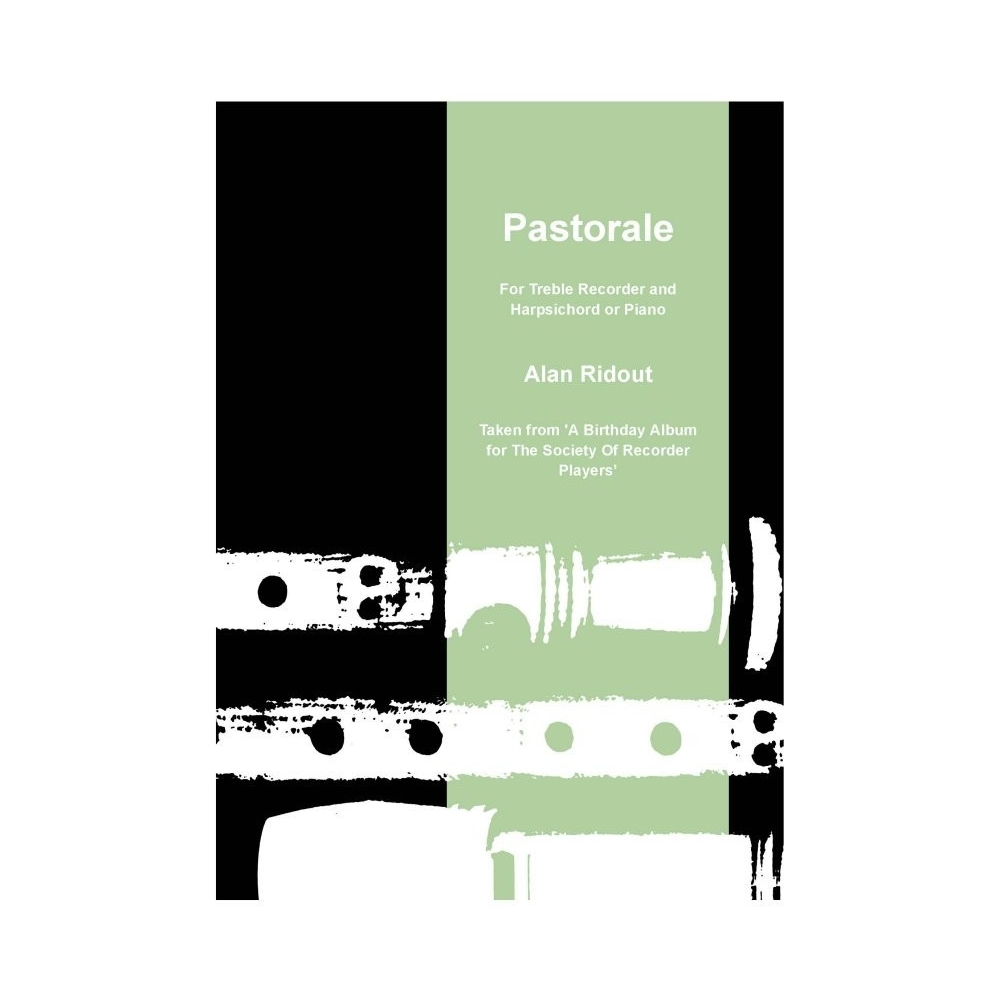 Pastorale for Treble Recorder and Piano - Ridout, Alan
