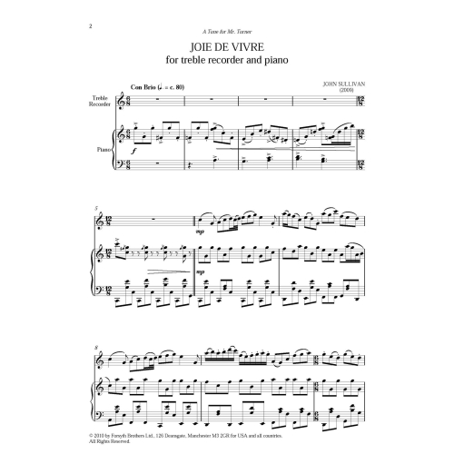Joie de Vivre - Sullivan, John