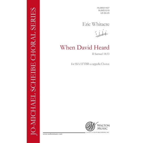 Whitacre, Eric - When David...