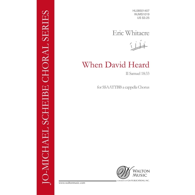 Whitacre, Eric - When David Heard