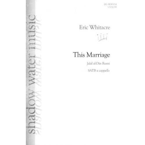 Whitacre, Eric - This Marriage