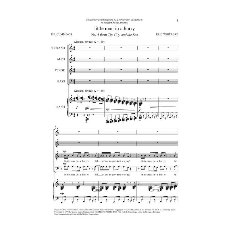 Whitacre, Eric - Little man in a hurry