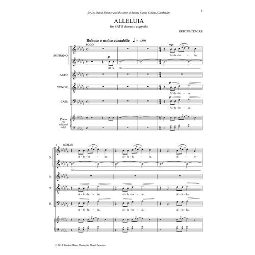 Whitacre, Eric - Alleluia