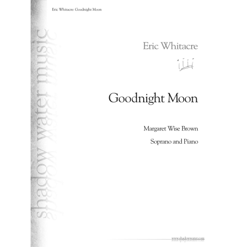 Whitacre, Eric - Goodnight...