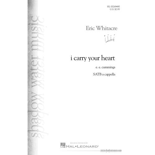 Whitacre, Eric - i carry your heart