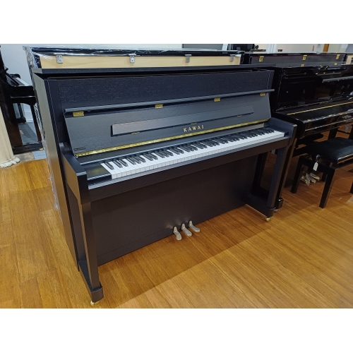 Kawai E200 Studio Upright Piano in Black Satin