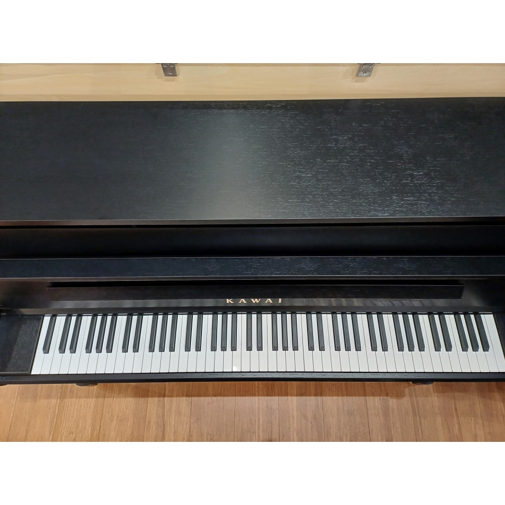 Kawai E200 Studio Upright Piano in Black Satin