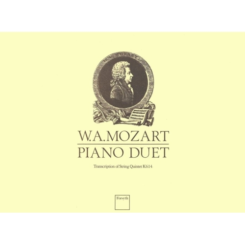 Sonata in E flat - Mozart, Wolfgang Amadeus - Piano Duet - Reduction of String Quartet K614