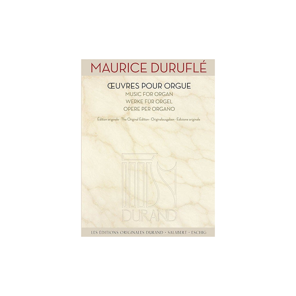 Duruflé, Maurice - Œuvres pour orgue