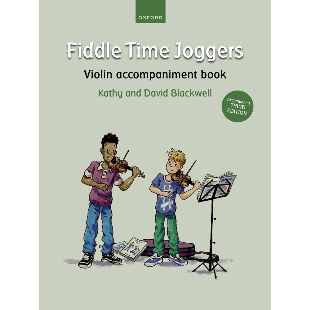 Fiddle Time Joggers Violin Accompaniment Book (for Third Edition)