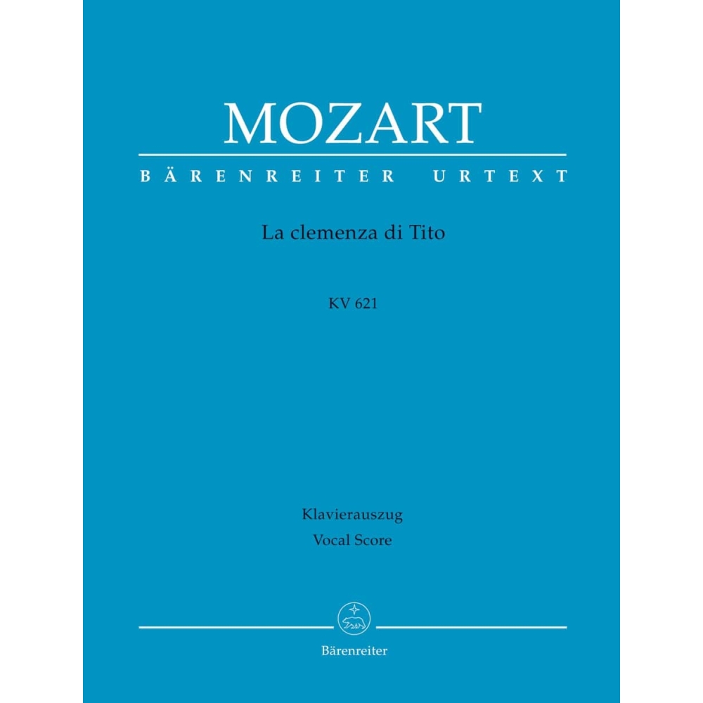 Mozart, W.A - La clemenza di Tito (K.621) (It-G) (Urtext).