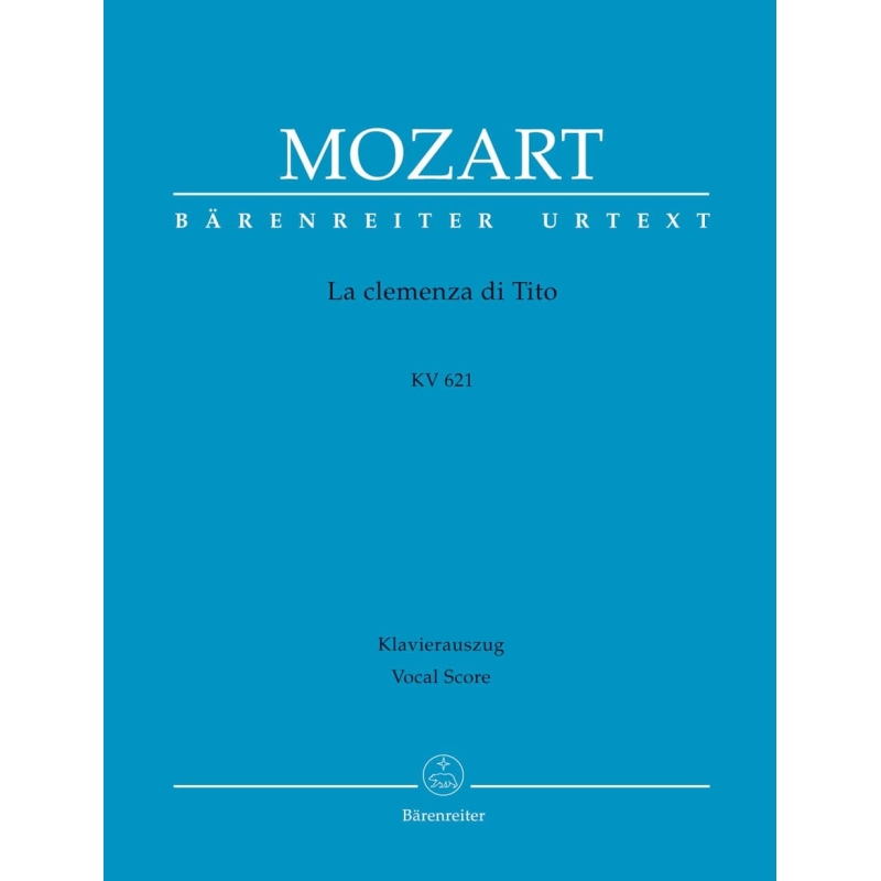 Mozart, W.A - La clemenza di Tito (K.621) (It-G) (Urtext).