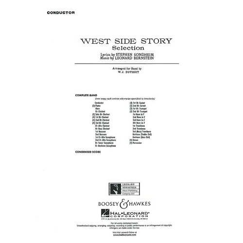 Bernstein, Leonard - West Side Story 