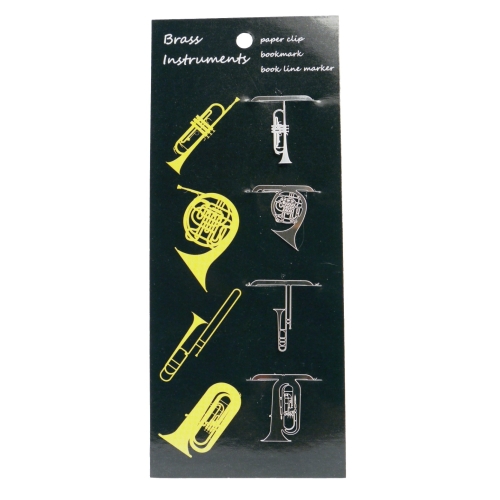 Clip brass instruments 4 pcs