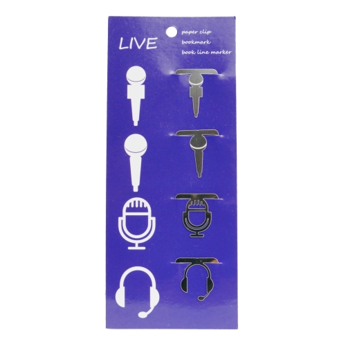 Clip microphones 4 pcs