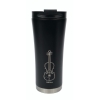 Coffee-to-go thermo mug: violin