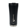 Coffee-to-go thermo mug: guitar