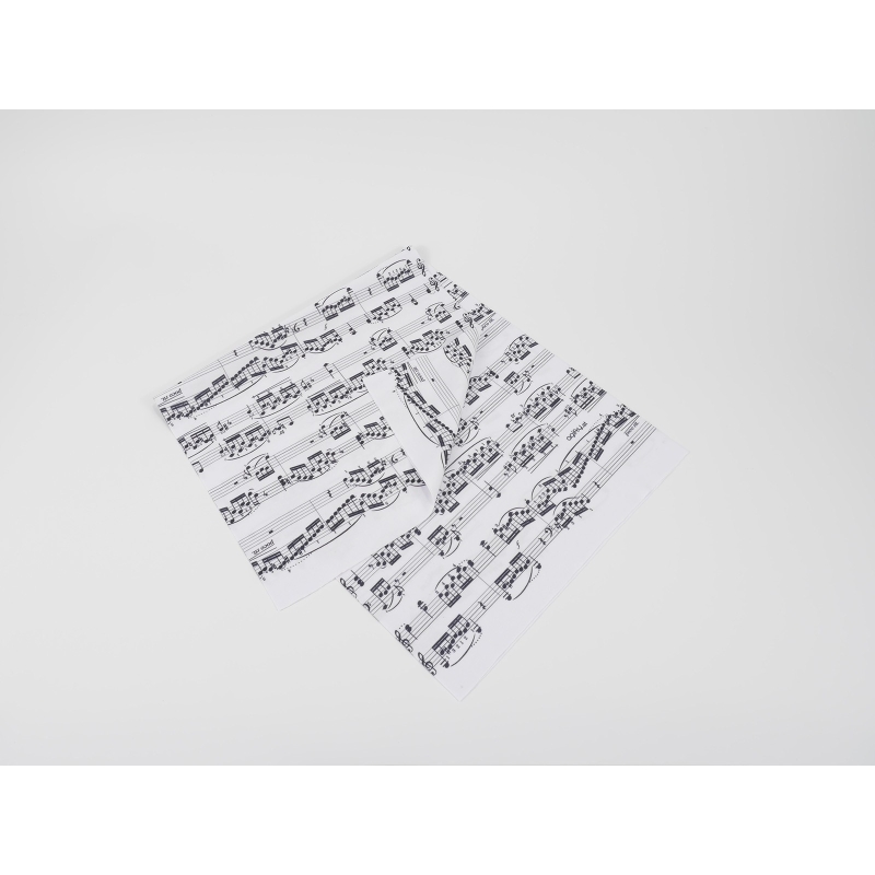 Loop Scarf Sheet Music Black/White 25*50 cm