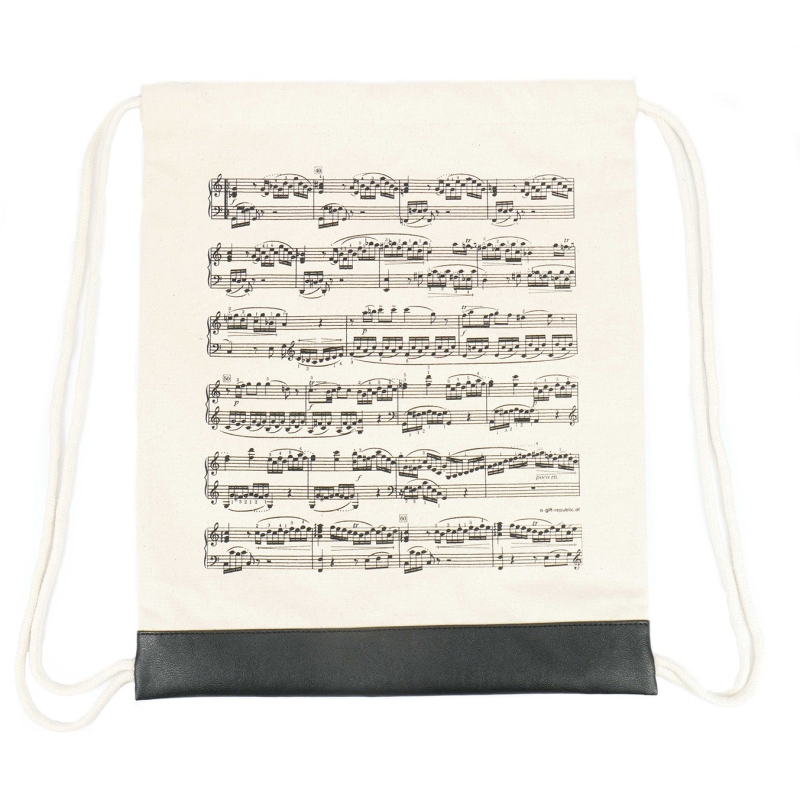 Drawstring bag notelines