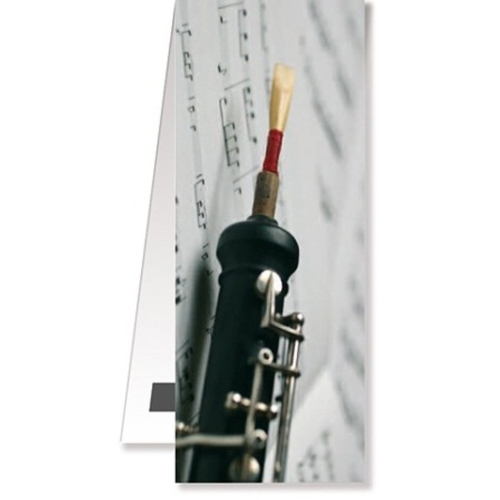 Bookmark Oboe/Sheet music magnetic
