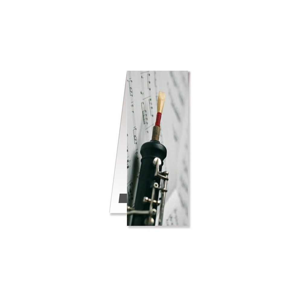 Bookmark Oboe/Sheet music magnetic