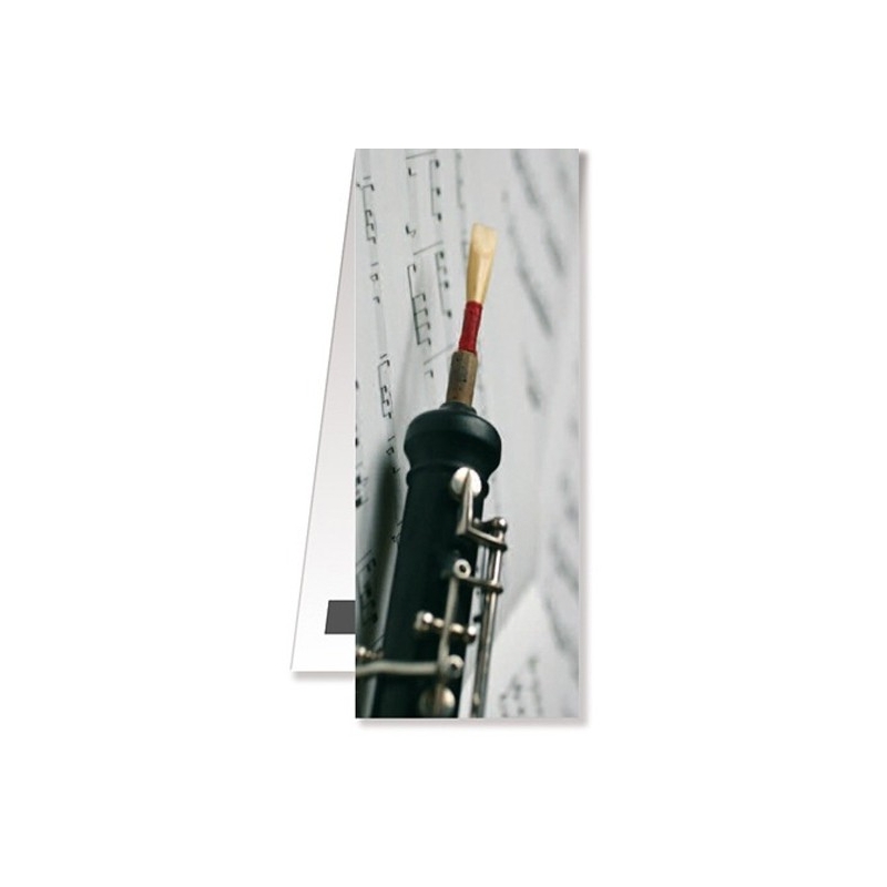 Bookmark Oboe/Sheet music magnetic