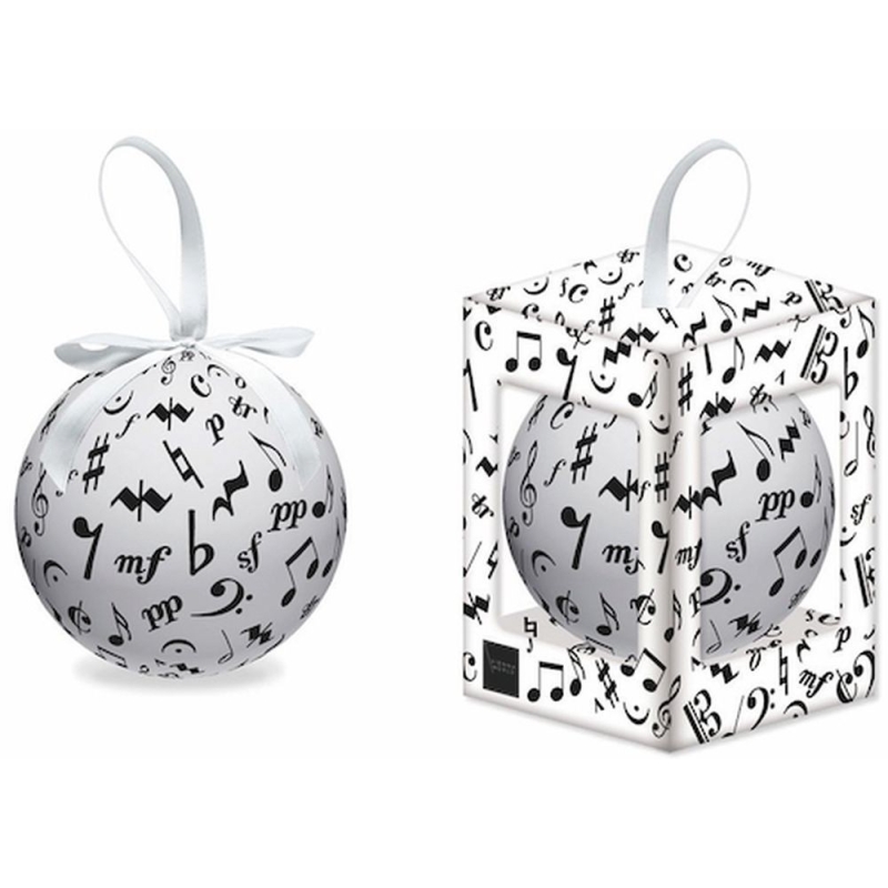 Christmas tree ball Music symbols