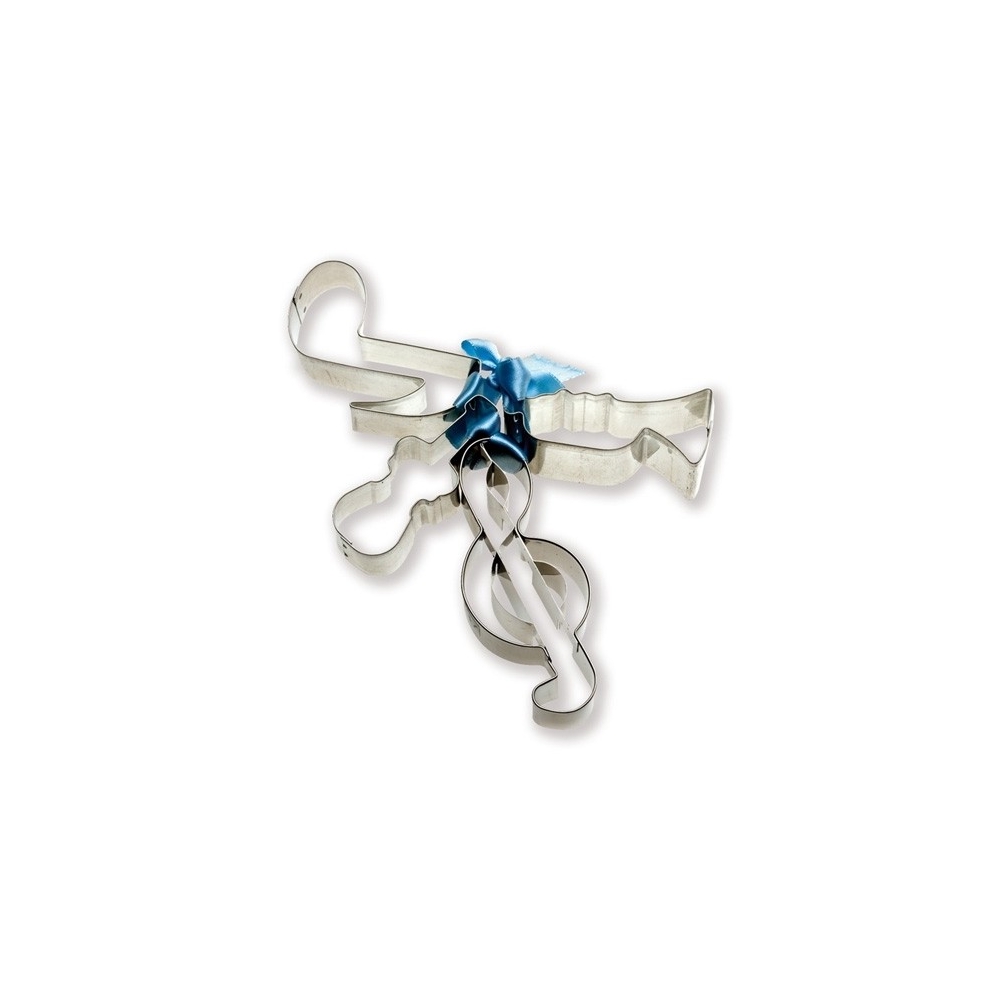 Cookie cutter set 4-pcs blue