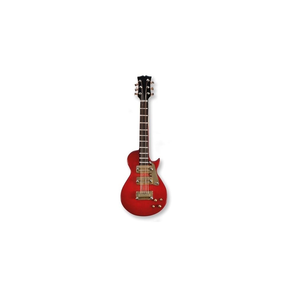 E-Guitar red/gold magnetic