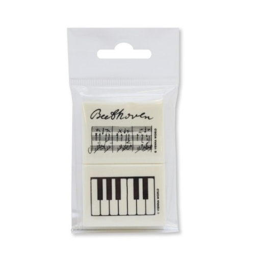 Eraser set Beethoven 2pcs