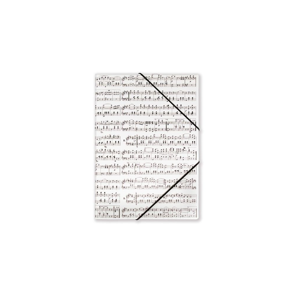 File with elastic band Strauss