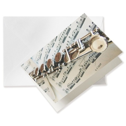 Greeting card Flute/Sheet...