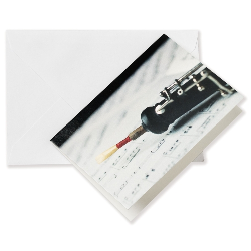 Greeting card Oboe A7