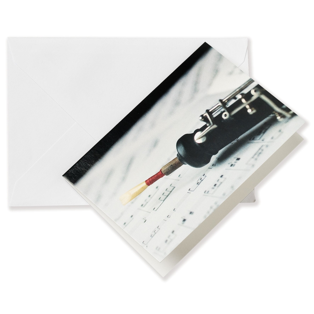 Greeting card Oboe A7