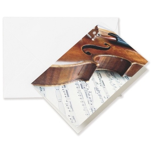 Greeting card Violin/Sheet...