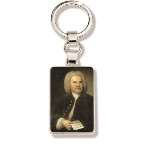 Keyring Bach Portrait