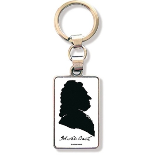 Keyring Bach Silhouette