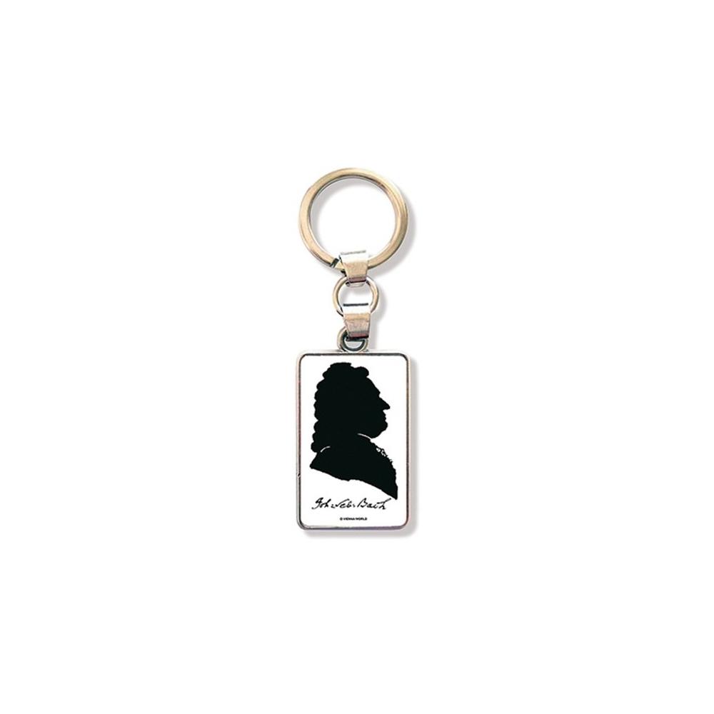 Keyring Bach Silhouette