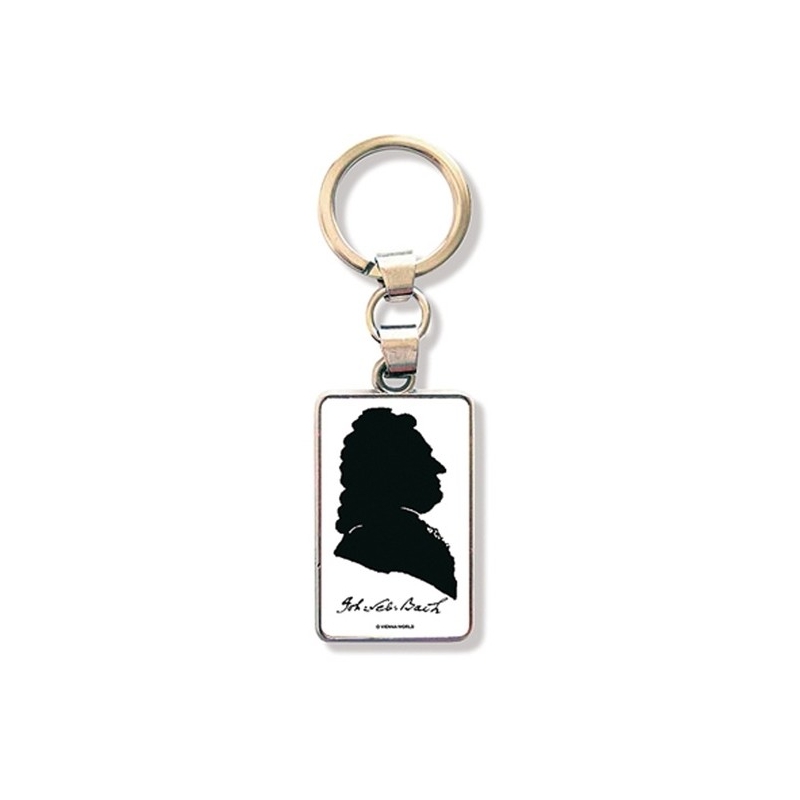 Keyring Bach Silhouette